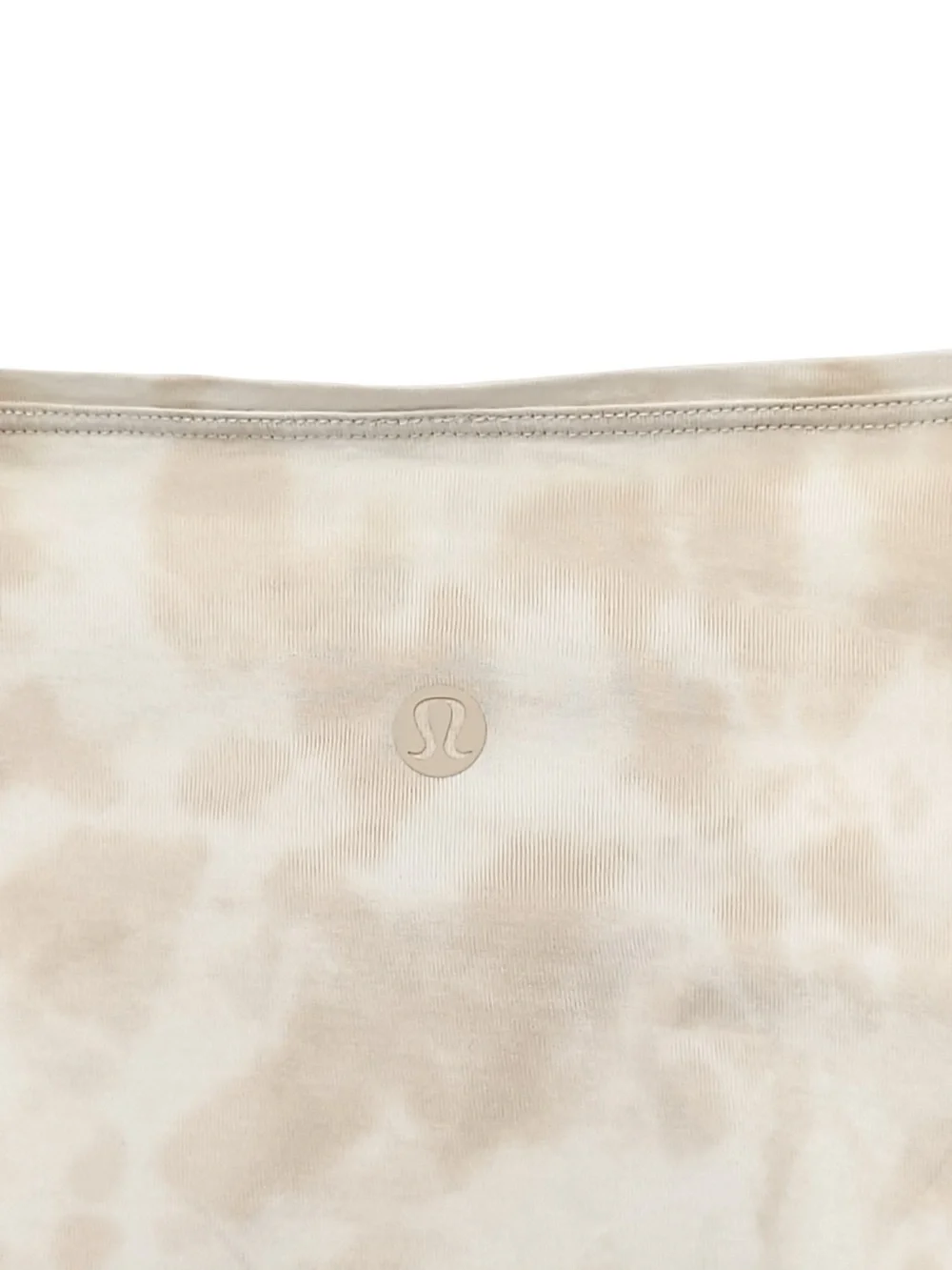 Lululemon Women's Cotton Back In Action Long Sleeve Cream/Tan Shirt  (Size: 10)
